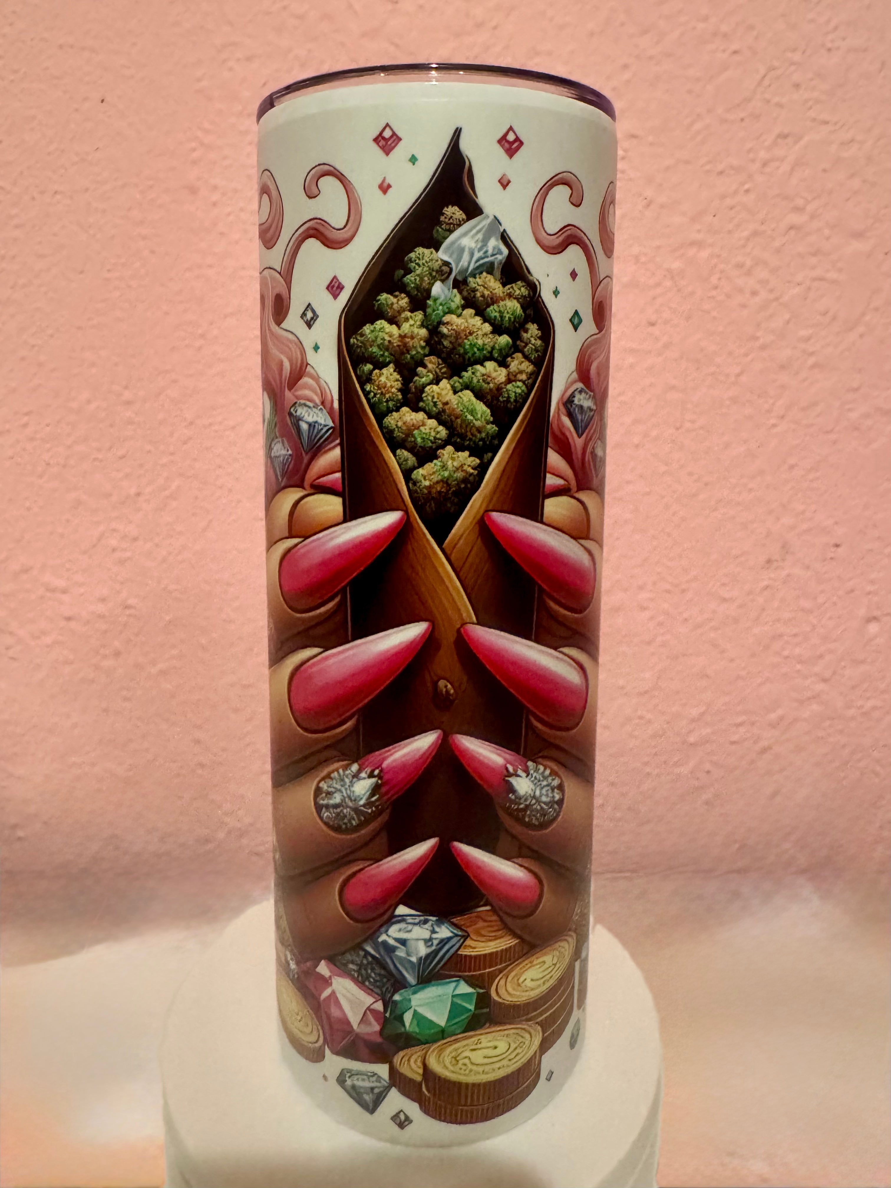 Dope Fuchsia Nails