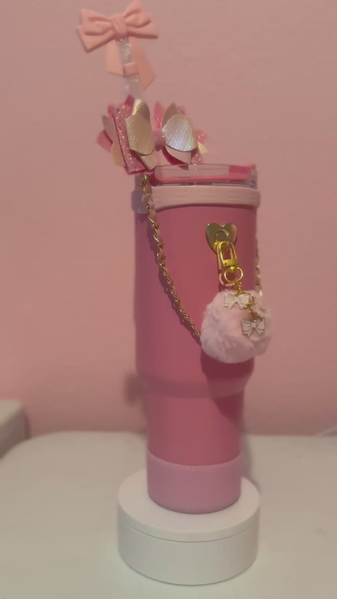 40 oz Tumbler with accessories (Can be personalized & customized)