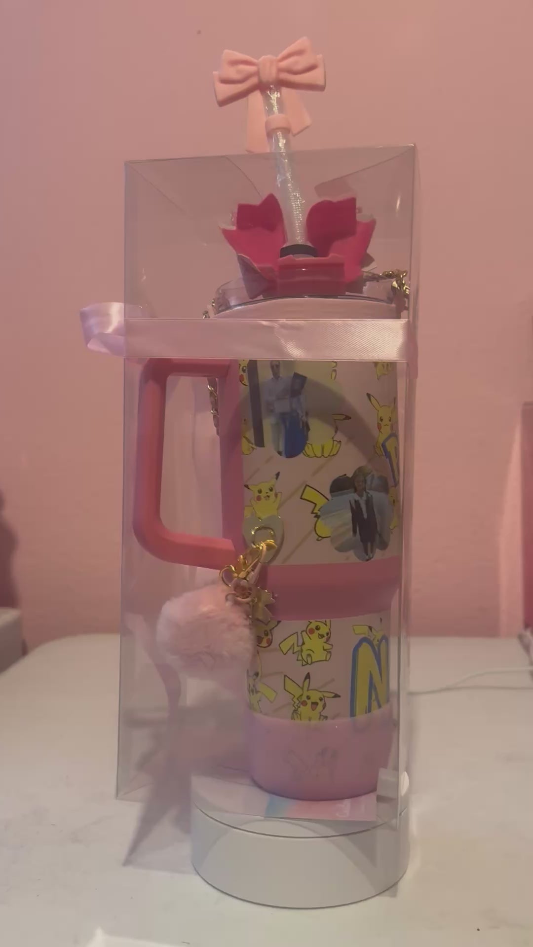 40 oz Tumbler with accessories (Can be personalized & customized)